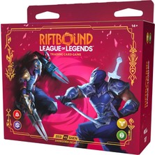 Rıftbound League Of Legends Tcg Vendetta Zed Vs Shen