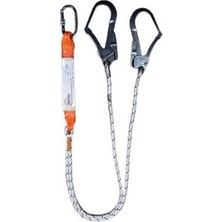 Vento Çift Kollu Şok Emicili Statik Halatlı Lanyard