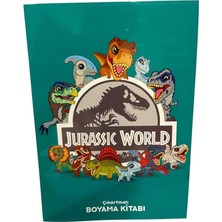 Keskin Color Jurassic World 20*28 8yp.çıkartmalı Boyama Kitabı