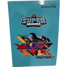 Keskin Color Super Friends 20*28 8yp.çıkartmalı Boyama Kitabı