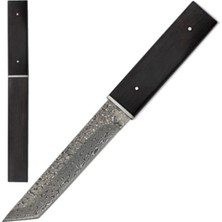 Alpargos Asuka Japon Samurai Tanto Bıçağı Damascus BH914 26 CM