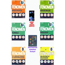 Fenomen Yayıncılık 8.sınıf Mat A+Fen A+Türkçe A+Paragraf A+Inkılap ve Din Kültürü Soru Bankası Seti Motivasyon Ajandası Hediyeli 2026
