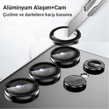 Bezos Galaxy A24 4g Valdez Metal Kamera Lens - Gümüş