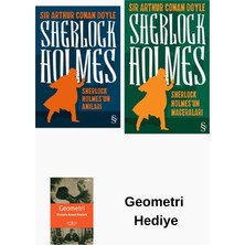 Everest Yayınları Sir Arthur Conan Doyle 2 Kitap Seti + Geometri Hediye