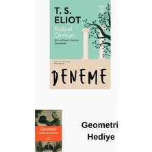 Everest Yayınları Kutsal Orman - Şiir ve Eleştiri Üzerine Denemeler + Geometri Hediye