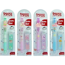 Taros Color Retro Cute Yedek Uçlu Versatil Kalem