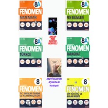 Fenomen Yayıncılık 8.sınıf Mat A+Fen A+Türkçe A+Paragraf A+Inkılap ve Din Kültürü Soru Bankası Seti Motivasyon Ajandası Hediyeli 2026