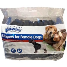 Pawise Köpek Alt Bağlama Bezi M Boy 12 Adet