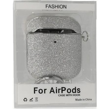 Bezos Airpods 2 2.nesil Spell Simli Kılıf - Gümüş