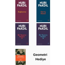 Ketebe Nuri Pakdil 4 Kitap Seti + Geometri Hediye