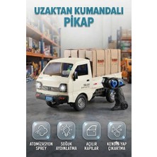 Farbu Oyuncak 1:16 Ölçekli Işıklı Sesli Uzaktan Kumandalı Buhar Atışlı 2.ghz Frekans Akrobasi Pikap
