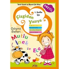 Çizgiden Yazıya Çalışma Defteri-Dik Temel Harflerle