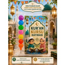 Nostaljik Lezzetler 10 Adet Kur'an Kursu Hatırası Emoji Yumurtlayan Kurşun Kalem Tebrik Kartı Hediye Seti