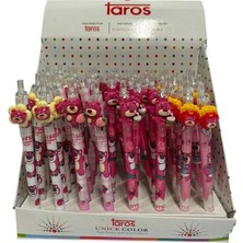Taros Unick Color Pink Bear Versatil Kalem
