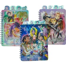 Taros Color Hunters 3 Boyutlu Spiralli A5 Defter