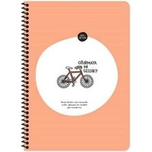 Belirtilmemiş Hisli Şeyler A4 80YP.KAR.SPR.STICKERLI Defter - Ot