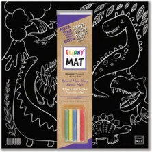 Funny Mat - Dinozorlar 40X40CM