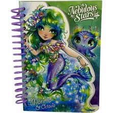 Taros Nebulous Stars Mini Designer Note Pad Yeşil