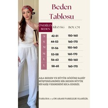 Dilay Gökoğlu Butik Gofre Kumaş Tek Omuzlu Beyaz Takım