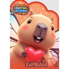 Kapibara Zamanı - Çıkartmalı Boyama Kitabı