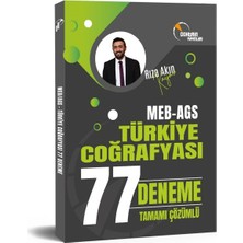 Doktrin Yayınları Meb-Ags Türkiye Coğrafyası 77 Deneme Çözümlü - Rıza Akın Kayar Doktrin Yayınları