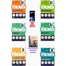 Fenomen Yayıncılık 8.sınıf Mat A+Fen A+Türkçe A+Paragraf A+Inkılap ve Ingilizce Soru Bankası Seti Motivasyon Ajandası Hediyeli 2026