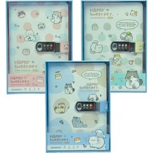 Taros Unick Color Happy Sweet Pet Şifreli Günlük