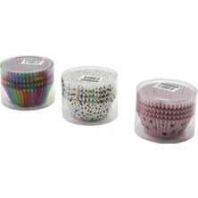 Uravas Store 1200 Adet Yuvarlak - Ince Muffin Kağıt Kek Kapsülü Ağız Çap: 6.5cm - Derinlik: 2.5cm