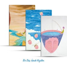 Üçlü Çizgili Defter Seti: Bir Düş: Içinde Yüzülen