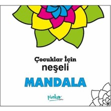 Çocuklar Için Neşeli Mandala