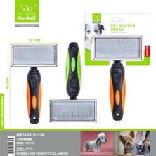 Nunbell Kedi Köpek Tarağı Ince Telli Renkli Large