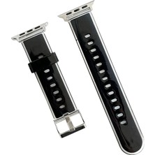Mey Ithalat®  Watch 38MM Jelly Silikon Kordon - Siyah