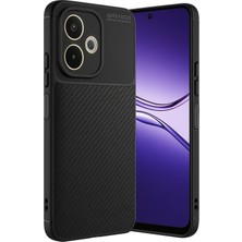 Mey Ithalat®   A5 Pro 4g Kılıf Auto Focus Karbon Kapak - Siyah