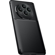 Mey Ithalat®   Reno 11 Fs Kılıf Auto Focus Karbon Kapak - Siyah