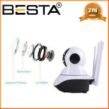 2 Mp 1080P 5 Antenli Kablosuz Bebek Kamerası KD-1605