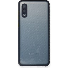 Mey Ithalat®  Samsung Galaxy A02 Kılıf Miami Şeffaf Silikon - Lacivert