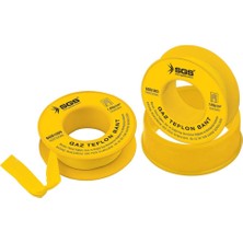Sgs Gaz Teflon Bant 12 mm x 8 M x 1,00 gr 10 Adet SGS1203
