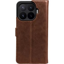 Mey Ithalat®   Mi 17T Pro Trend S Plus Kapaklı Kılıf - Taba
