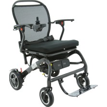 Baymedikal Scuba Karbon Akülü Tekerlekli Sandalye | Katlanabilir Karbon Fiber Gövde ve Lityum Akülü Model S475