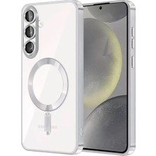 Mey Ithalat®  Samsung Galaxy S25 Fe Kross Magneticsafe Kapak - Gümüş