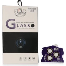 Mey Ithalat®  iPhone 14 Pro Max Bilvis Titan Kamera Lens - Gold