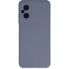 Mey Ithalat®   Poco M5 Kılıf Nano Içi Kadife Silikon - Gri