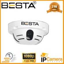 2 Mp 1080P Duman Dedektör Görünümlü Ip Poe Dome Kamera