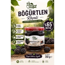White Organic Böğürtlen Reçeli 350 gr Glikoz Fruktoz Içermez %65 Meyve