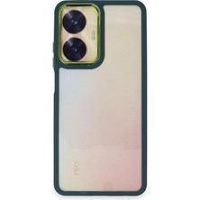 Mey Ithalat®  Realme C55 Kılıf Dora Kapak - Haki Yeşil