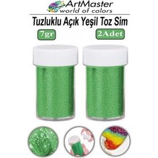 Masis 2 Adet Yeşil Tuzluklu Sim