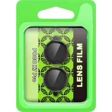 Mey Ithalat®   Poco X7 Pro Raze Metal Kamera Lens - Siyah