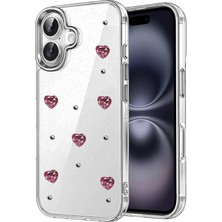 Mey Ithalat®   iPhone 16 Plus Fiyonk Desenli Kapak - Desen 3