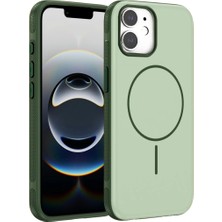 Mey Ithalat®   iPhone 11 Neksa Magsafe Kapak - Yeşil