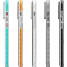 Mey Ithalat®  iPhone 15 Pro Max Line Magsafe Kapak - Gri